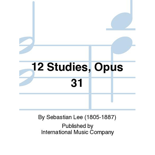 세바스찬 리 더블 베이스를 위한 12 연습곡 Opus 31