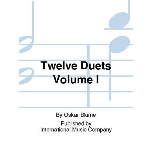 블루메 2트롬본 또는 2 바순을 위한 12 듀엣 Volume I