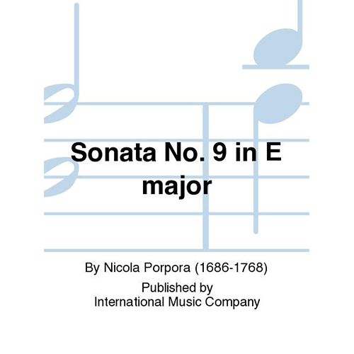 포르포라 비올라 소나타 No. 9 In E Major