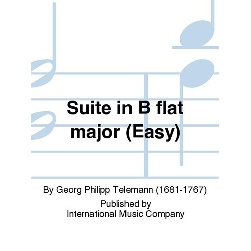 텔레만 3바이올린을 위한 모음곡 In B Flat Major (Easy)