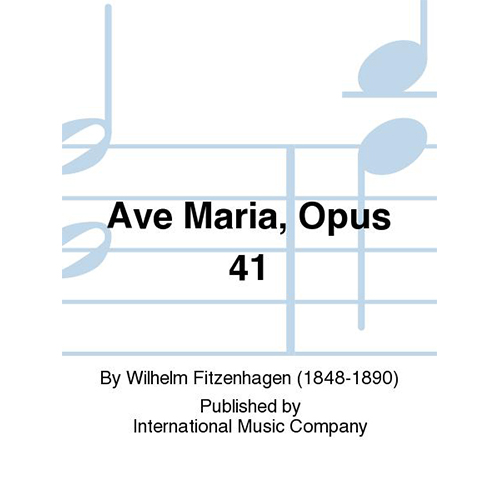 피첸하겐  4첼로를 위한 아베 마리아 Opus 41