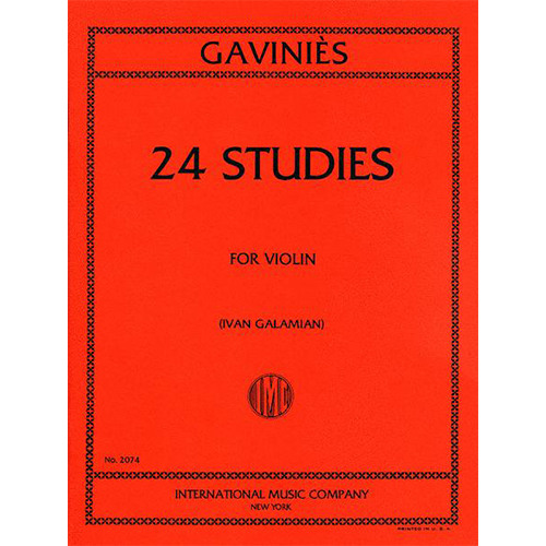 가비니에스 바이올린 24 연습곡