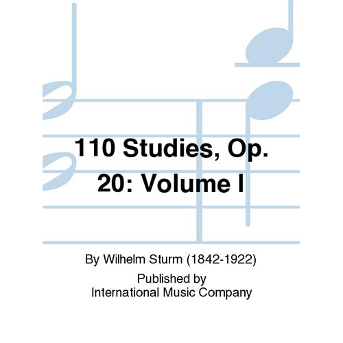슈투름 더블 베이스 110 연습곡 Op. 20 Volume I