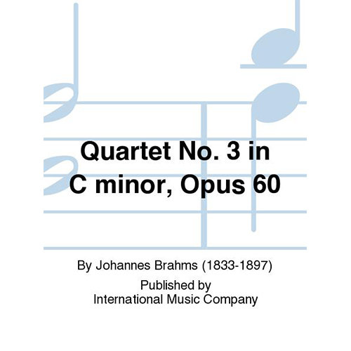 브람스 피아노 콰르텟 No. 3 In C Minor, Opus 60