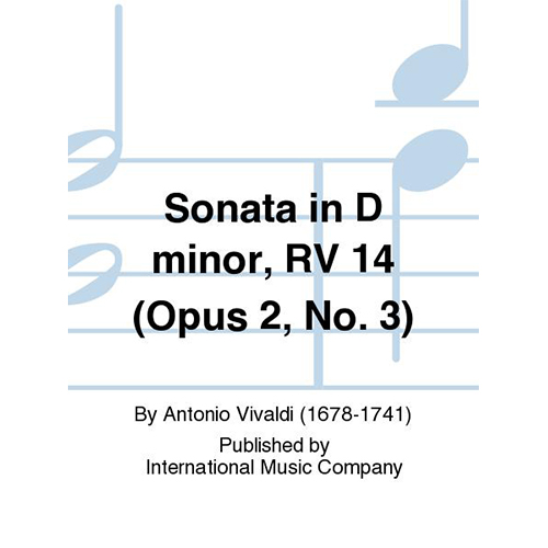 비발디 바이올린 소나타 In D Minor, Rv 14 (Opus 2, No. 3)