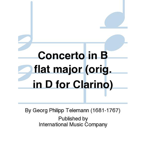 텔레만 트럼펫 콘체르토 in B flat major (orig. in D for Clarino)