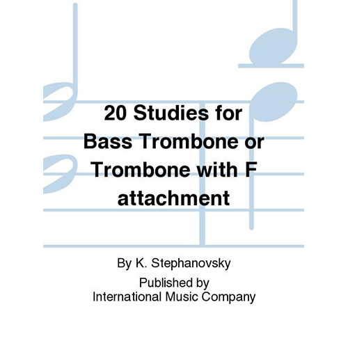 스테파노프스키 트롬본 또는 베이스 트롬본을 위한 20개의 연습곡
