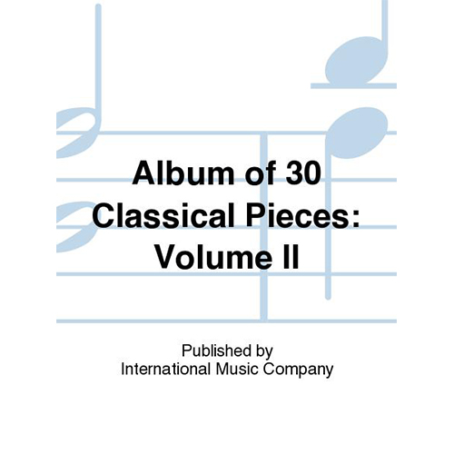 플룻을 위한 30개의 클래식 소품 앨범 Volume II