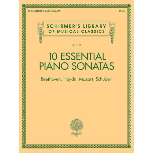 10 필수 피아노 소나타 모음 – Beethoven, Haydn, Mozart, Schubert [50601318]