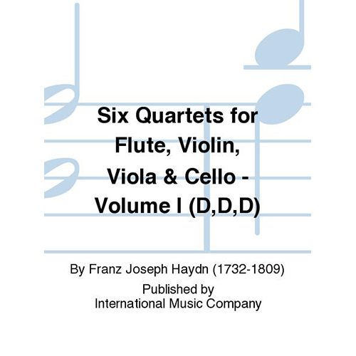 하이든 플룻 바이올린 비올라 첼로를 위한 6개의 4중주 Volume I