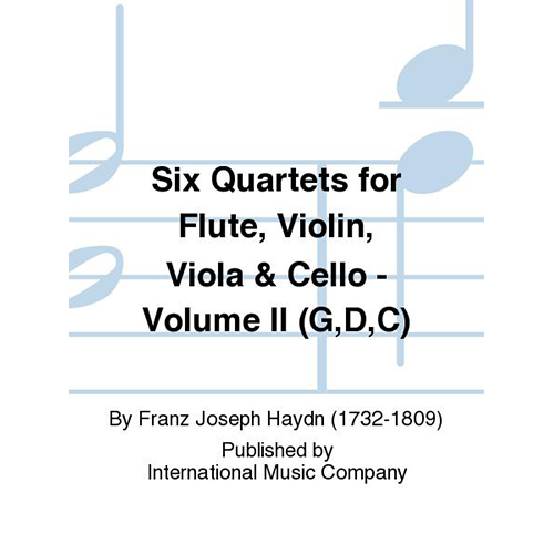 하이든 플룻 바이올린 비올라 첼로를 위한 6개의 4중주 Volume II