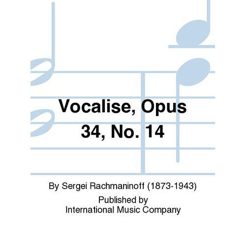라흐마니노프 트롬본을 위한 보칼리제 Opus 34, No. 14