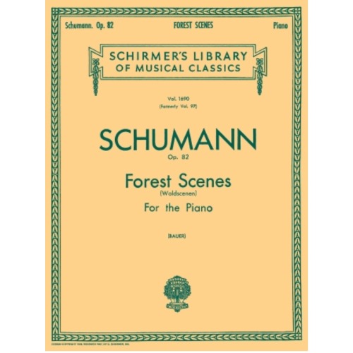 슈만 : 숲의 풍경 (Waldszenen), Op. 82 [ 50260980]