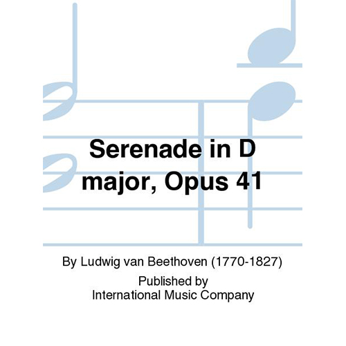 베토벤 플룻을 위한 세레나데 In D Major, Opus 41