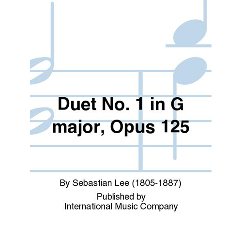 세바스찬 리 바이올린과 첼로를 위한 듀엣 No. 1 In G Major, Opus 125