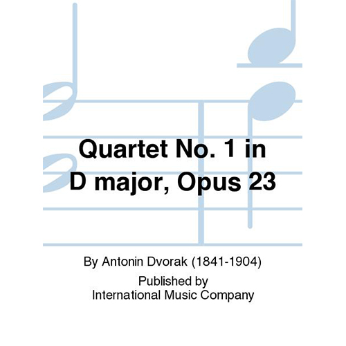 드보르작 피아노 4중주 No 1 In D Major, Opus 23