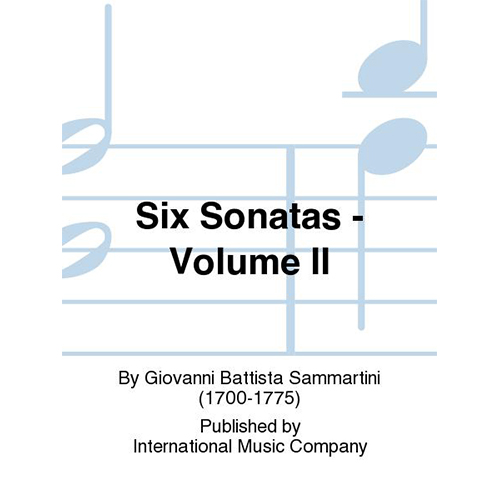 삼마르티니 2플룻을 위한 6개의 소나타 Volume II
