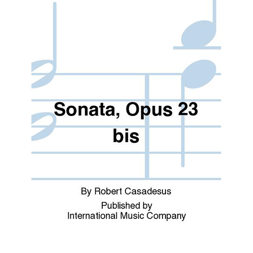 카자드쥐 클라리넷 소나타 Opus 23 Bis