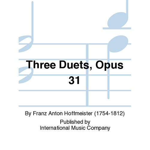 호프마이스터 2플룻을 위한 3개의 듀엣 Opus 31