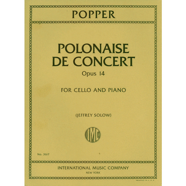포퍼 폴로네이즈 드 콘서트 - 첼로/피아노