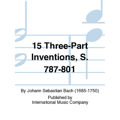 바흐 피아노 15 Three-Part Inventions, S 787-801