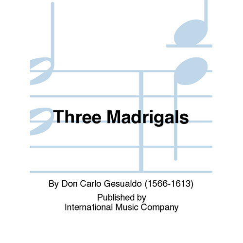 제수알도 3개의 마드리갈 2트럼펫 호른 트롬본 베이스트롬본 또는 튜바를 위한 금관 5중주