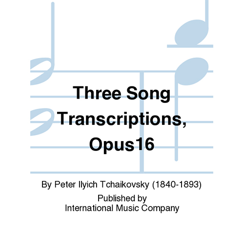 차이코프스키 피아노를 위한 3개의 노래 녹음 Opus16