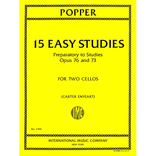 포퍼 2첼로를 위한 15개의 쉬운 연습곡 Opus 76 And 73