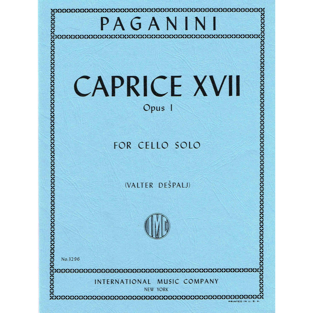 파가니니 첼로를 위한 카프리스 Opus 1