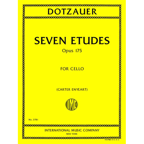 도차우어 첼로를 위한 7개의 연습곡 Opus 175