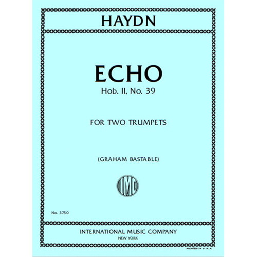 하이든 2트럼펫을 위한 에코 Hob II, No 39