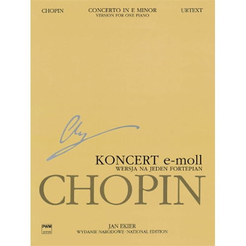 쇼팽 피아노 콘체르토 내셔널 에디션 No 1 in E Minor Op 11 Version for One Piano Chopin National Edition, A XIIIa Vol 13