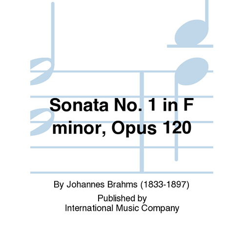 브람스 비올라 소나타 No 1 In F Minor, Opus 120