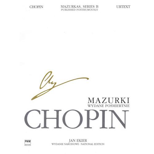 쇼팽 피아노를 위한 마주르카 Series B 내셔널 에디션 25B, Vol 1