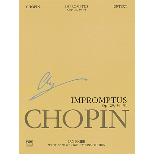 쇼팽 즉흥곡 피아노 내셔널 에디션 Op 29, 36, 51 Chopin National Edition