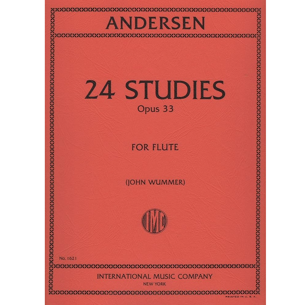 안데르센 플룻을 위한 24 연습곡 Opus 33