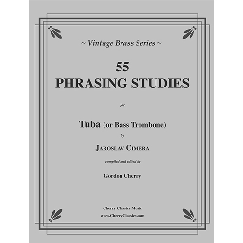 시메라 튜바 또는 베이스 트롬본을 위한 55가지 프레이즈 학습법