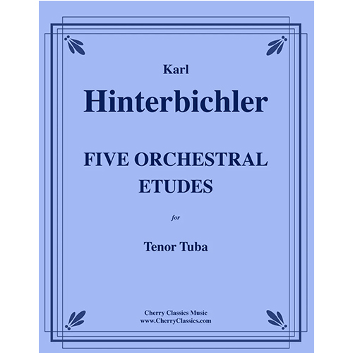 힌터비클러 테너 튜바를 위한 다섯 가지 오케스트라 에튀드 모음곡
