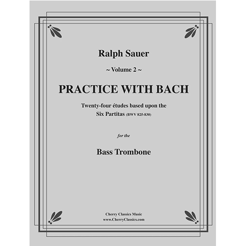 사우어 베이스 트롬본을 위한 바흐 연습곡 VOLUME II