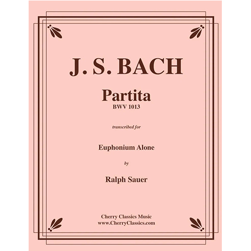 바흐 유포늄을 위한 파르티타 BWV 1013