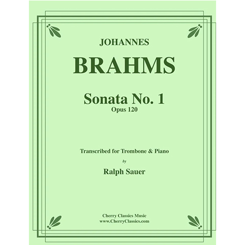 브람스 트롬본과 피아노를 위한 소나타 NO 1, OP 120