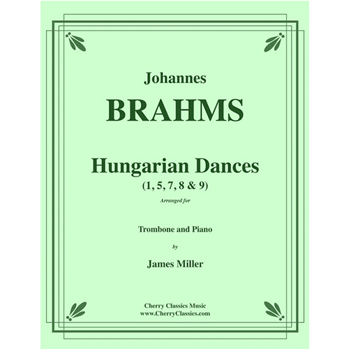 브람스 트롬본과 피아노를 위한 헝가리 무곡