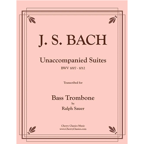 바흐 베이스 트롬본을 위한 무반주 모음곡