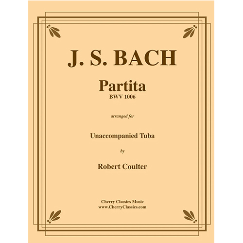 바흐 튜바를 위한 무반주 파르티타 NO 3 BWV 1006