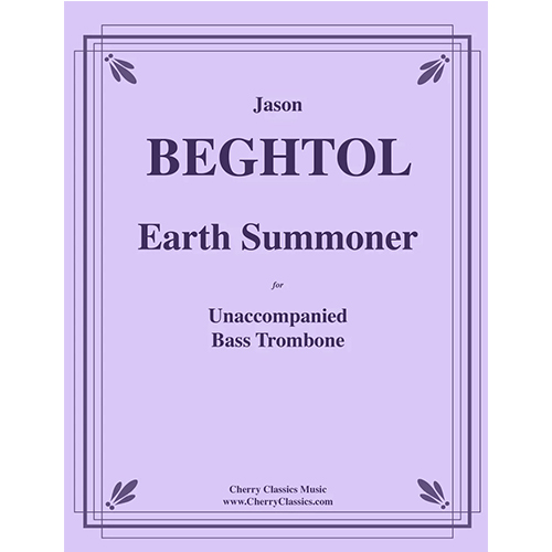 베그톨 무반주 베이스 트롬본을 위한 지구 소환사