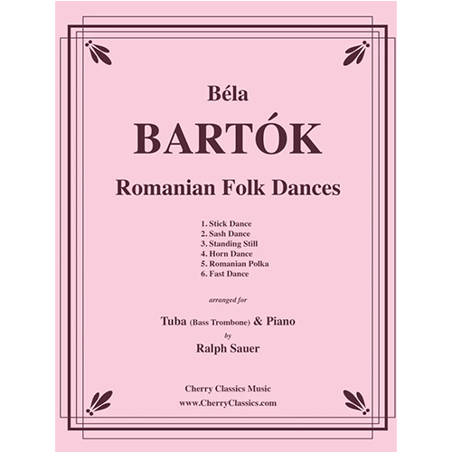 바르톡 튜바 또는 베이스 트롬본과 피아노를 위한 루마니안 민속춤