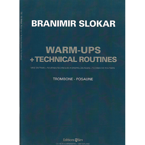브라니미르 슬로카 트롬본 웜업과 테크닉 연습