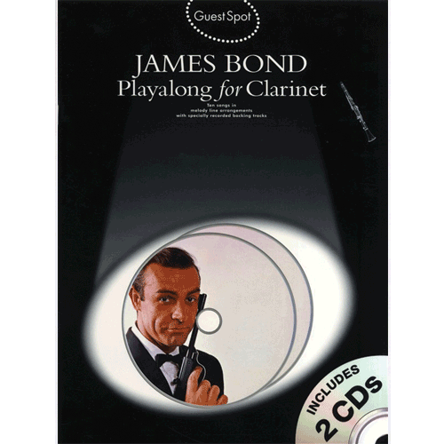 2장의 CD와 함께하는 클라리넷을 위한 제임스본드 007영화음악모음