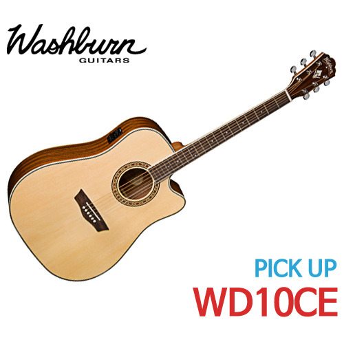 워시번 헤리티지 시리즈 어쿠스틱 기타 WD10CE - 기타렌탈, 기타대여