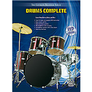 알프레드: 얼티메이트 비기너 시리즈 - 드럼 컴플리트 북 (악보 &amp; DVD)